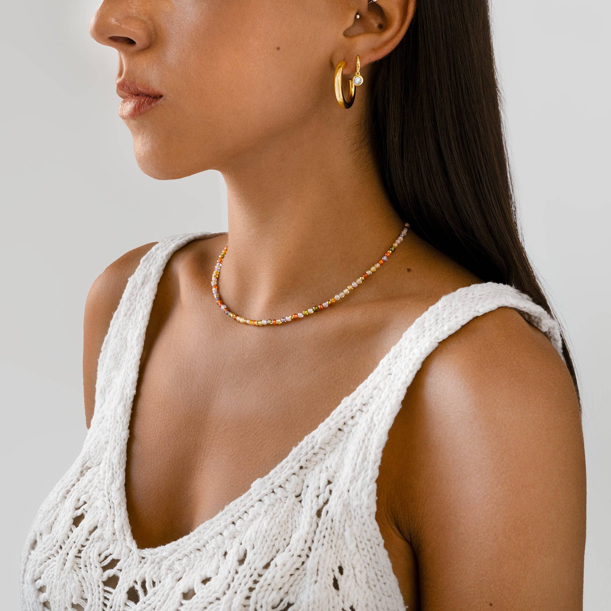 Coloured Balls Necklace - Image 3