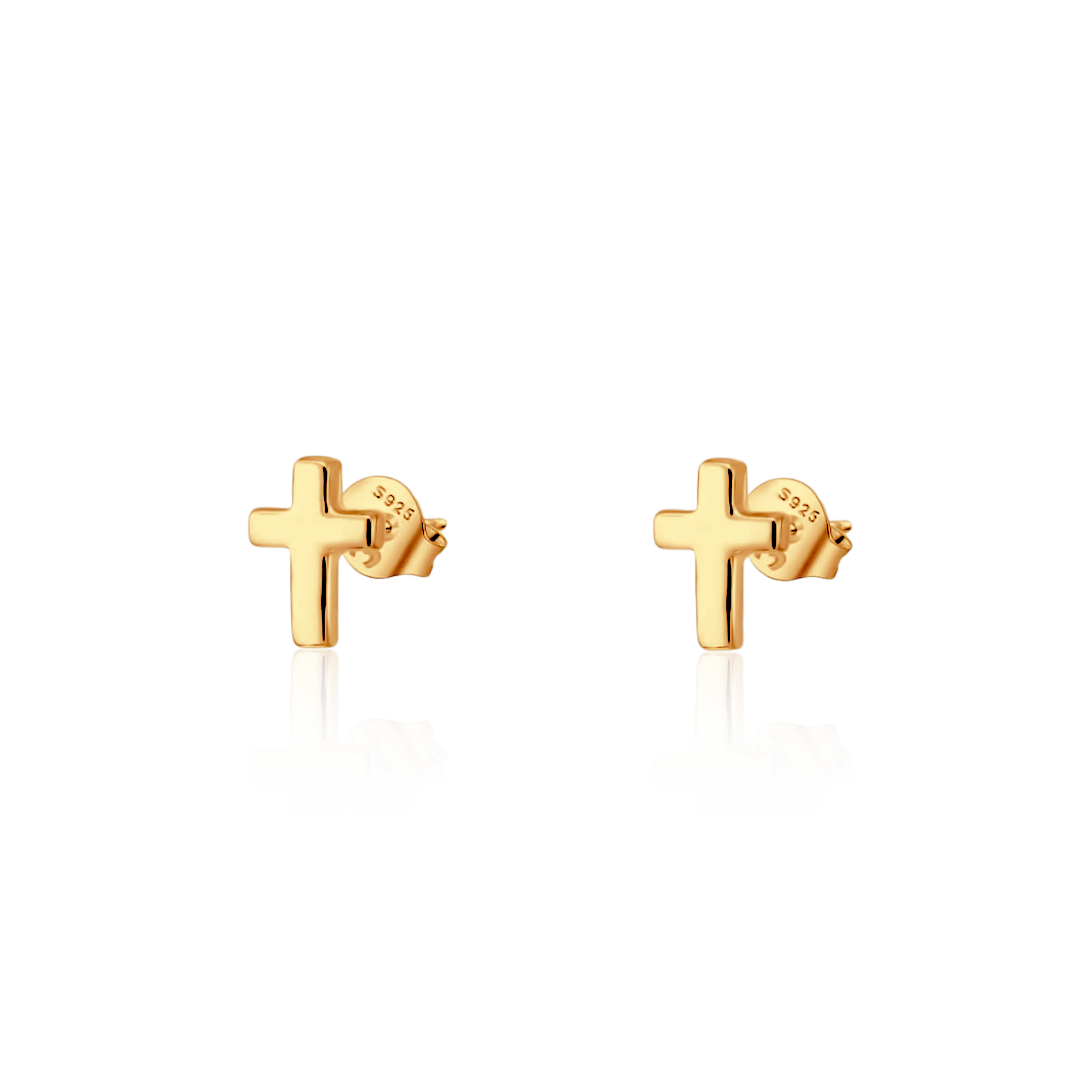 Cross Mini Earrings - Image 5