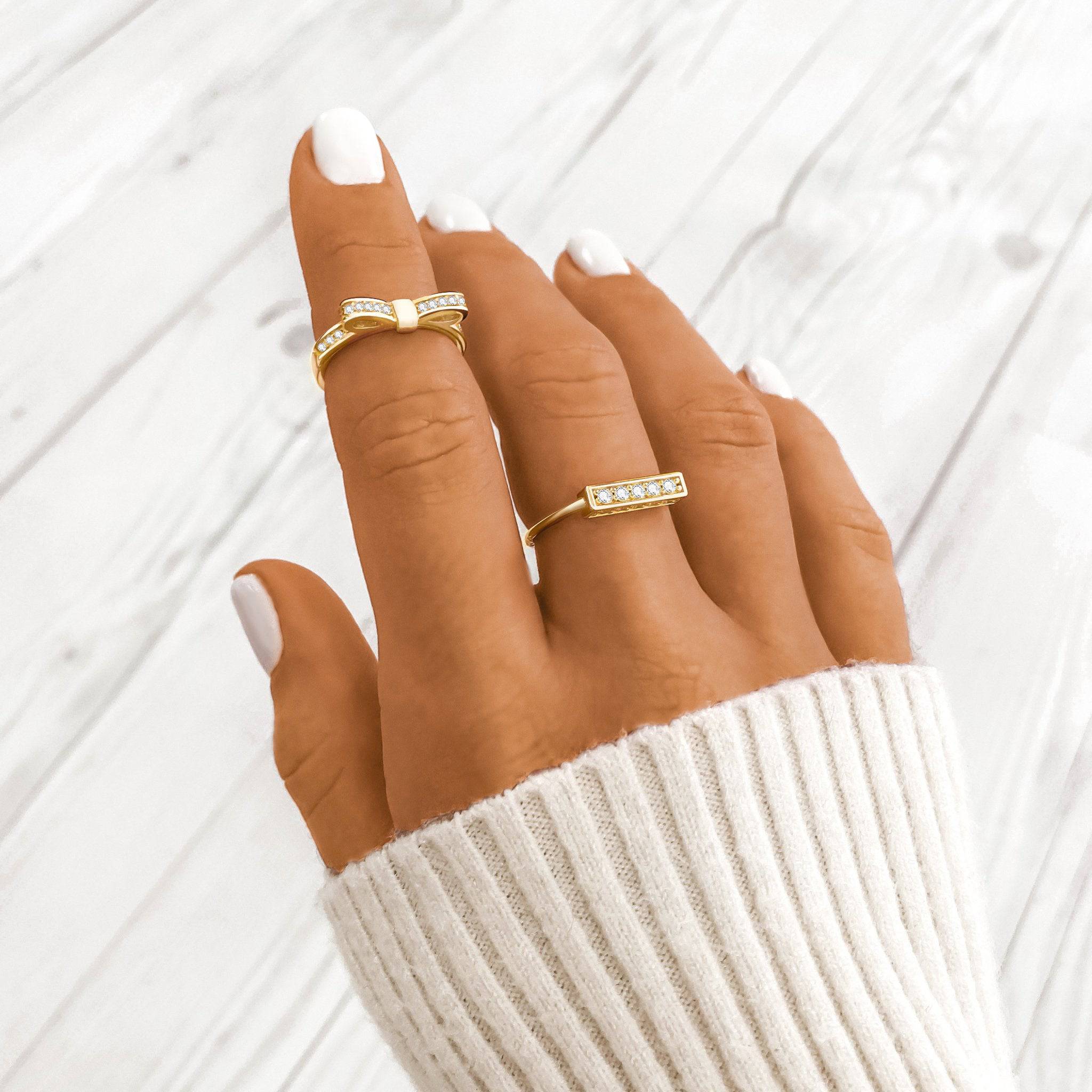 Elegant Bow Ring - Image 4