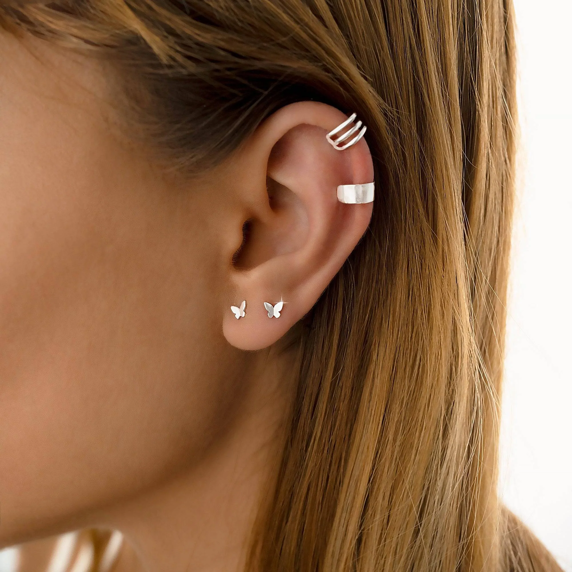 Mini Butterfly Earrings - Image 3