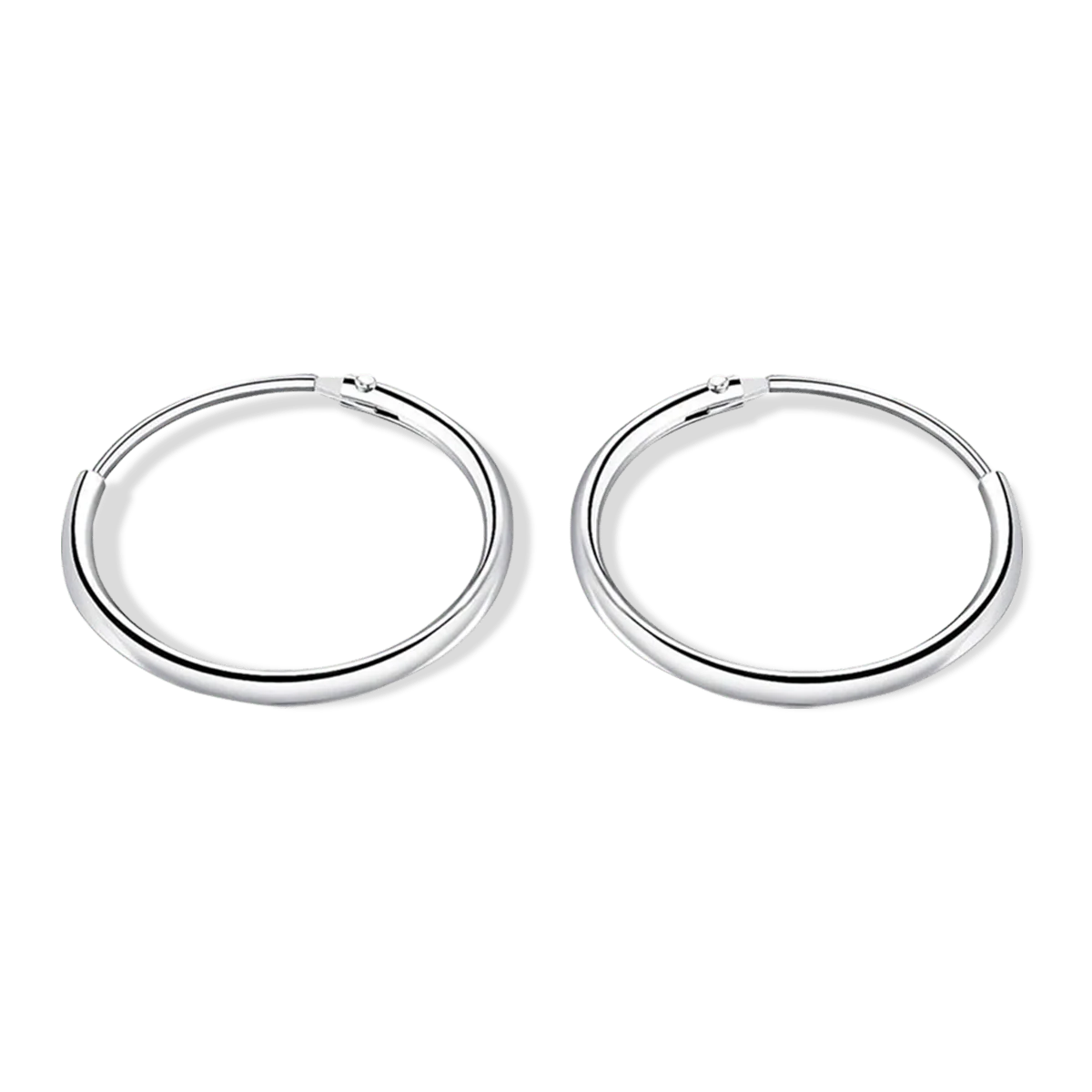 Simple Hoops Earrings - Image 10